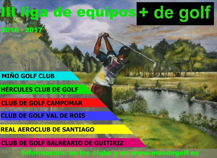 III Liga de equipos + de Golf, Noticias, Real Aero Club de Santiago