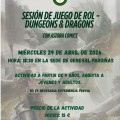 SESIÓN DE JUEGOS DE ROL– Dungeons & Dragons