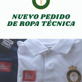 NUEVO PEDIDO DE ROPA TÉCNICA