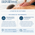 NUEVO SERVICIO DE MASAJE DEPORTIVO